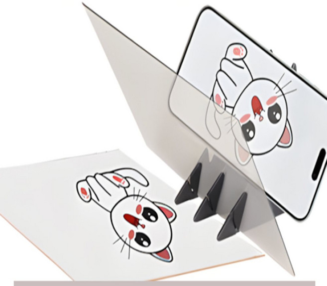 푸리 휴대용 광학 드로잉 보드 그림빔프로젝터, 6.5in