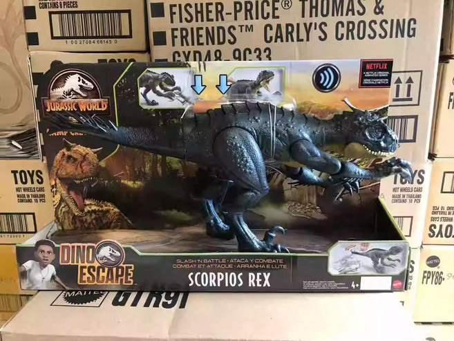 마텔 쥬라기월드 HBT41 공룡 피규어, 1개