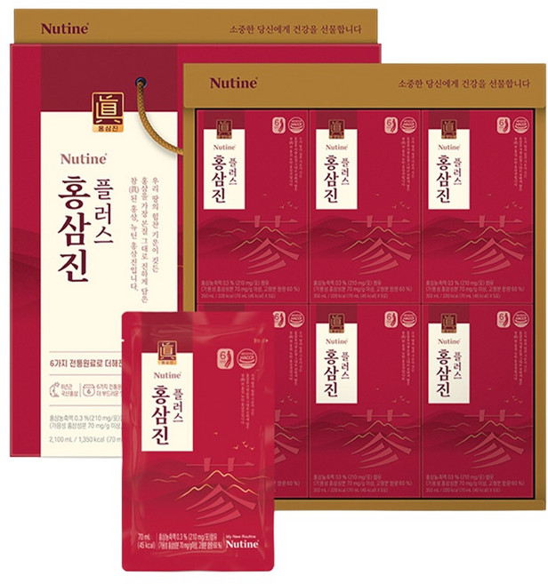 홍삼진 플러스, 30개, 70ml