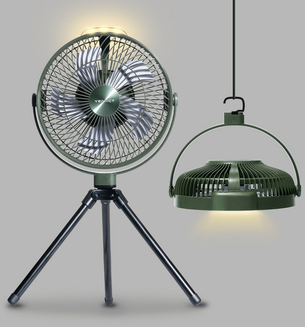 벤딕트 BLDC 10인치 캠핑 서큘레이터, 카키, VDT-E708KHA