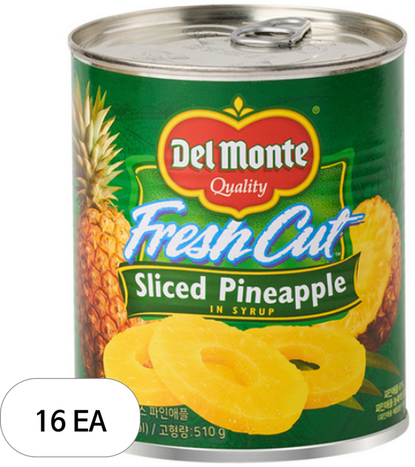 델몬트 파인애플 통조림 슬라이스, 16개