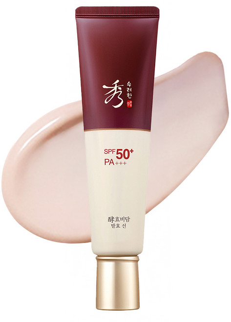 수려한 효비담 발효 선크림 SPF50+ PA+++, 60ml, 1개