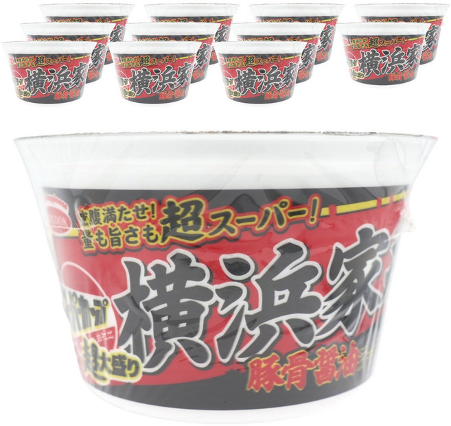 AceCOOK 超級杯 橫濱家系豚骨醬油拉麵 130g, 12個