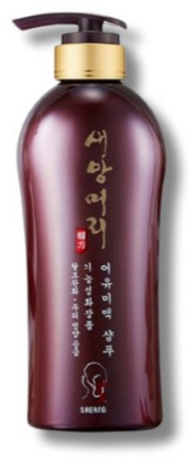 새앙머리 탈모증상완화 어유미액 샴푸 단품, 500ml, 1개