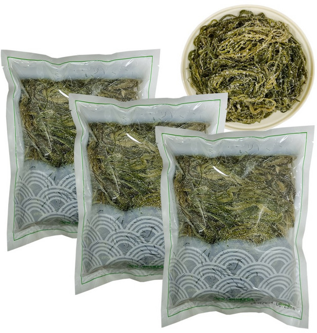 [삼화해조류] 완도 소금줄인 미역줄기 1kg 2개 3개 4개 5개 소포장 최고의 영양반찬