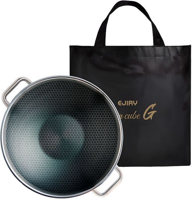 에지리 인덕션 스텐큐브 G 그리들팬, 32cm, 1개