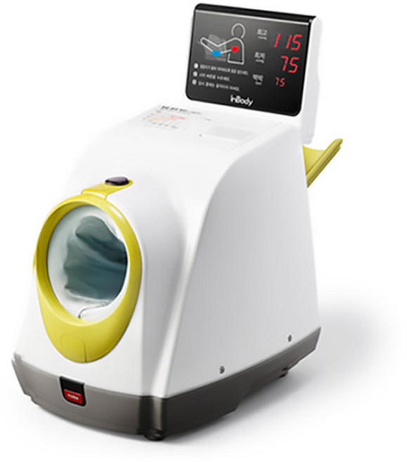 인바디 프리미엄 병원용 혈압계 대형화면 정밀측정 테이블 의자 포함, 그레이
