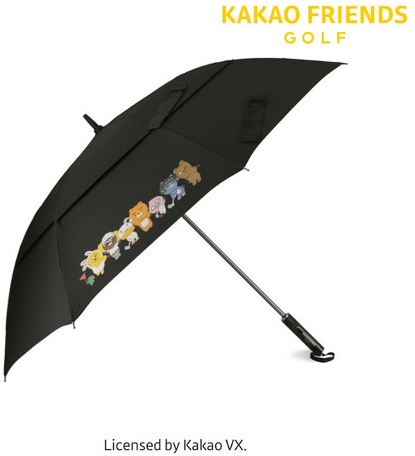 카카오프렌즈골프 75 투게더 이중방풍 장우산 _ LUKTU10060