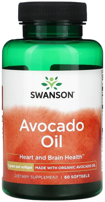 새해 첫좋은선물 Swanson 아보카도 오일 1000mg 소프트젤 60정 제대로 할인합니다, Swanson아보카도오일1000mg소프트젤60정 - 쿠팡