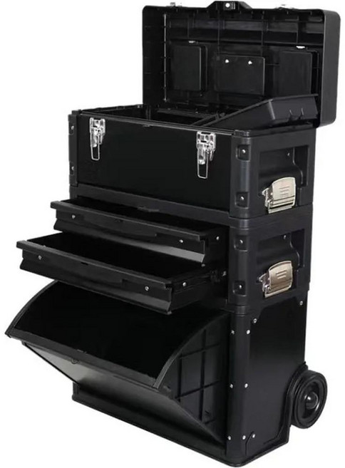 분리형 휴대용 다기능 트롤리 하드웨어 도구 카트 색상 옵션, 1개