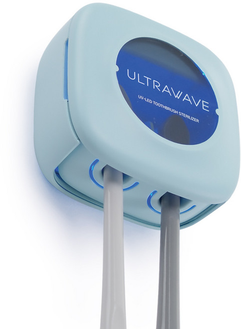 울트라웨이브 UVC LED 무선 칫솔살균기 2인용, TS22, 민트