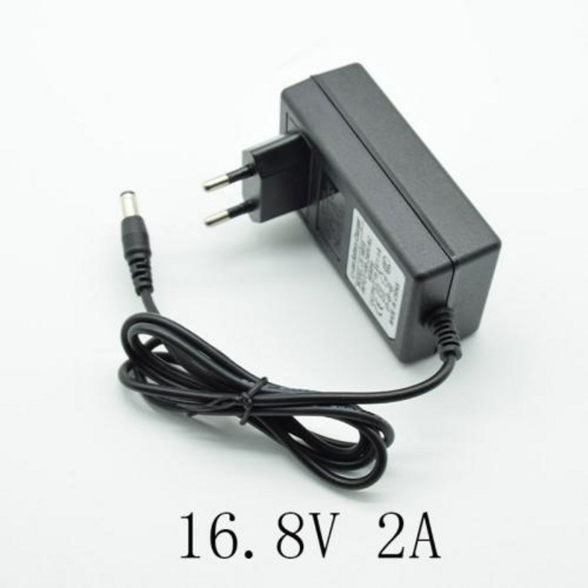 전원 공급 장치 충전기 어댑터 EU 플러그 100-240V 18650 리튬 이온 배터리 DC 8.4V 12.6V 2A 16.8V 2A 21V 1A 5.5mm x 2.5mm2.1mm, 옵션.03 16.8V 2A, 04 16.8V 2A