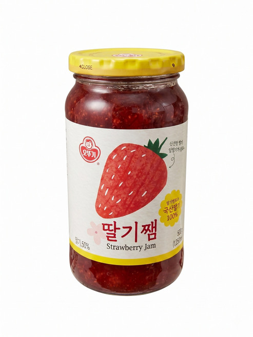 오뚜기 딸기쨈, 500g, 3개