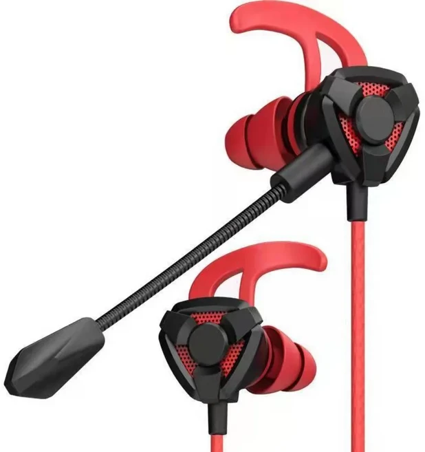 마이크 게이밍 이어폰 전문 범용 스포츠 다기능 내구성 게임 신제품, 01 Red, 01 Red