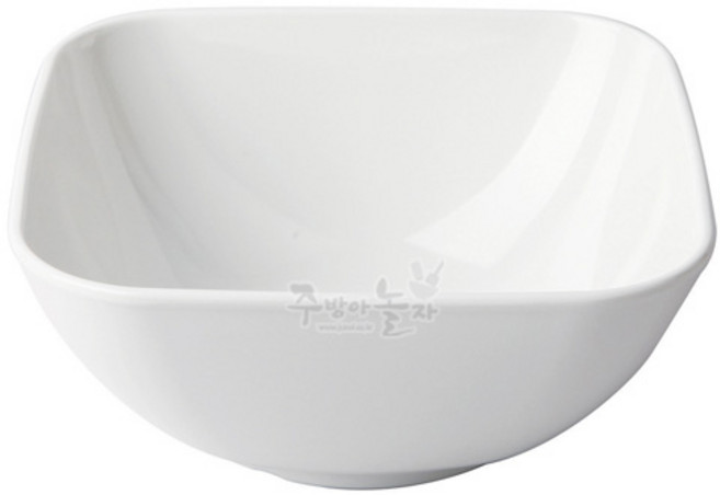 미색 사각면기 (대) W-02-1, 1개