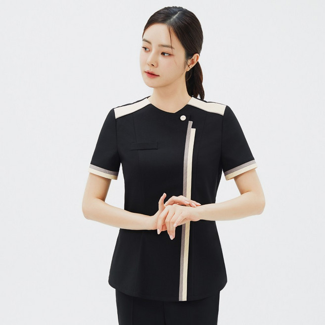 [더유니폼랩] 간호복 상의 병원유니폼 스크럽복 병원복 의사가운 NS-176