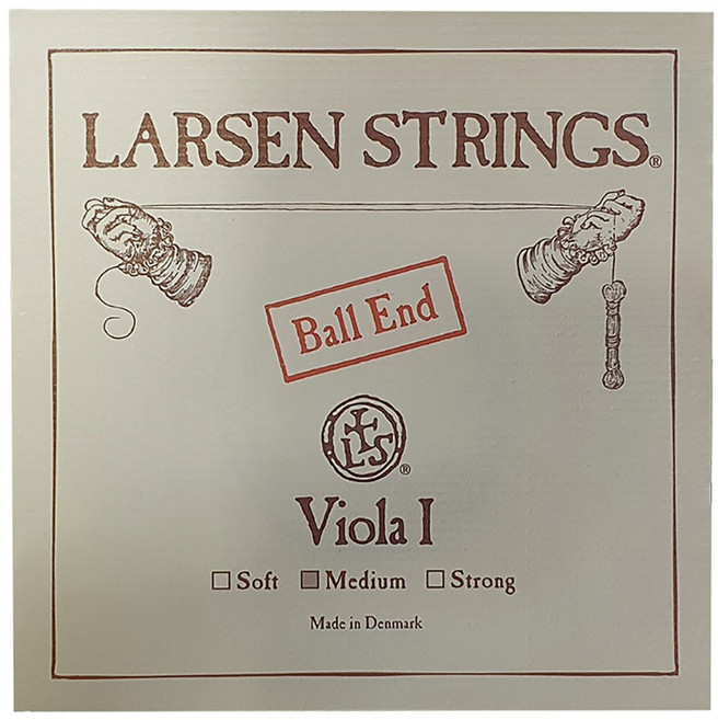 라센 오리지널 비올라 A 현 미디엄 스트롱 소프트, 소프트 볼엔드, 1개