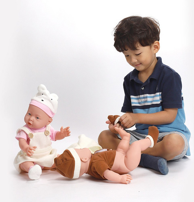캐스비 성교육인형 남여 세트, 1COLOR 페일혼합, 1개