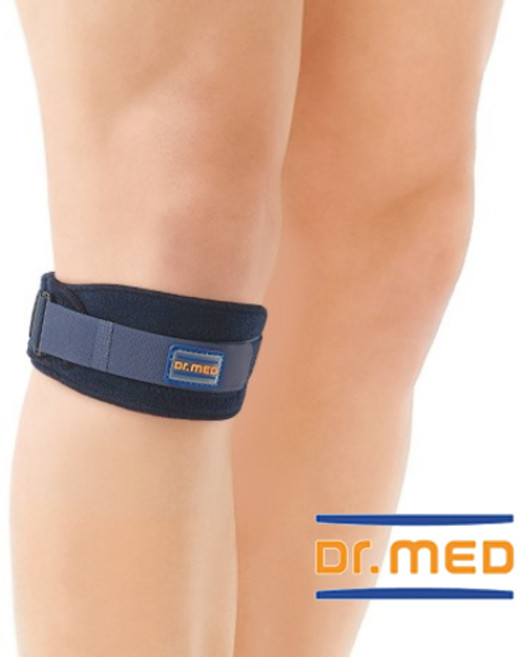 닥터메드 무릎보호대 슬개골 슬개건 통증 러닝 무릎보호대 DR-K143, 1개