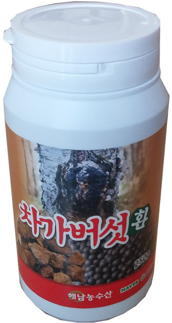 해남농수산 차가버섯 환 한방재료, 250g, 1개