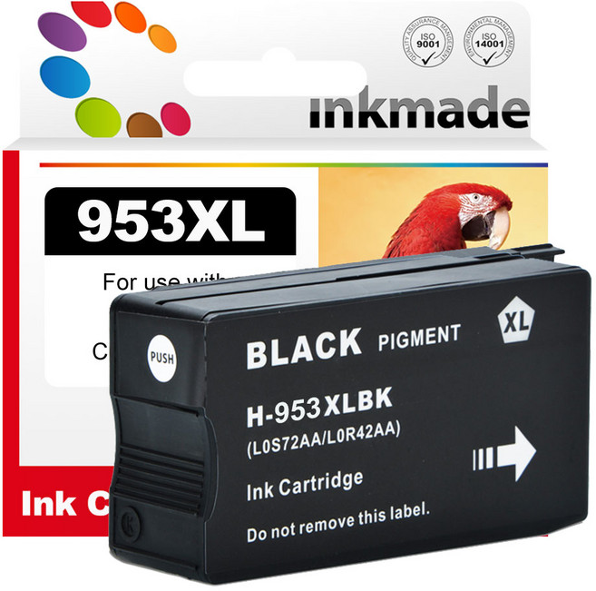 HP955XL HP952 HP953 HP954 호환 잉크 HP7740 HP7720 HP8710 HP8210 HP8720 HP8730 HP8715 HP7730 상세페이지참조, 003-1. 검정/953XL, 1개