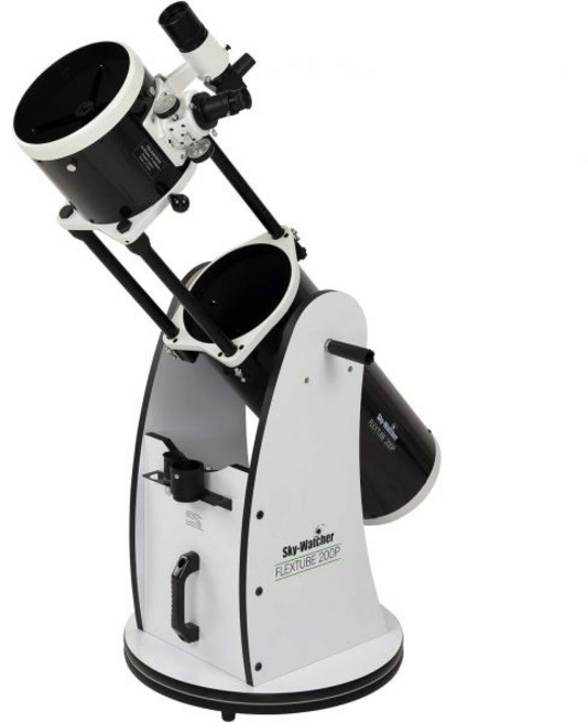 SkyWatcher 스카이워처 플렉스튜브 250 도브소니언 10인치 접이식 대구경 망원경 – 휴대용 사용이 간편한 초보자에게 적합 흰색검정 S11720, 8" Collapsible Dobsonian