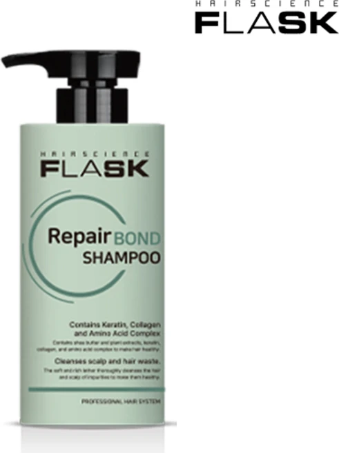 플라스크 리페어 본드 샴푸 300g 저자극 딥클렌징 - 쿠팡