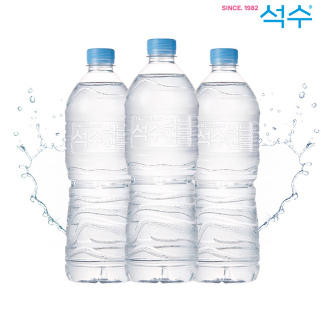 석수 하이트진로음료 생수, 1L, 12개