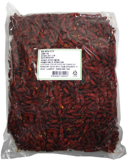 (면)베트남 건고추1kg, 1개, 1ml