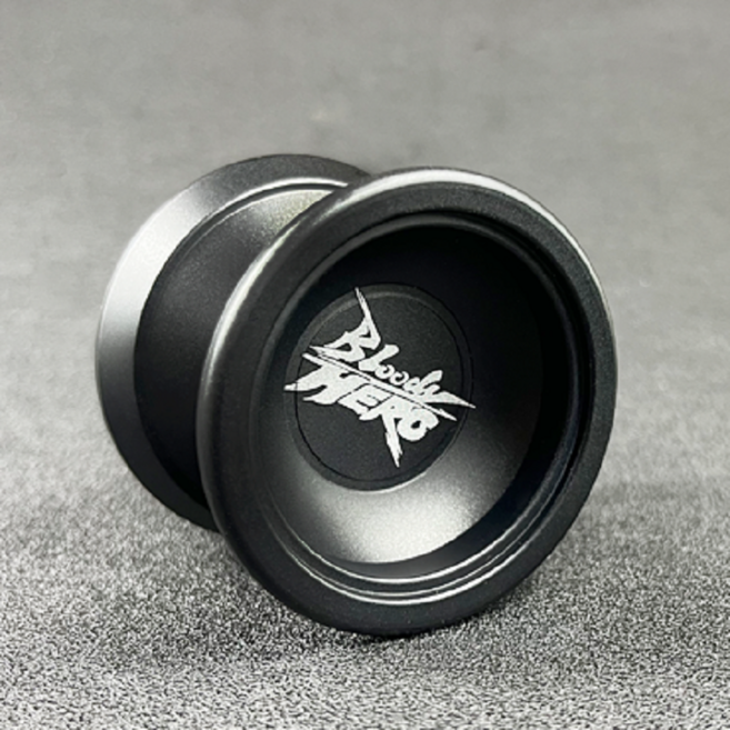MAGICYOYO 金屬溜溜球 專業合金, 1個, B1黑色（專業1級送6條繩）