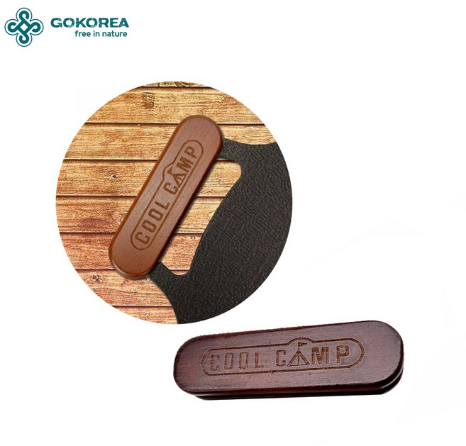 Cool camp 원목 나무 그리들손잡이 아리수 자이글 조선 무쇠 키친아트 그리들 가방, 1개, 1단, Cool camp손잡이