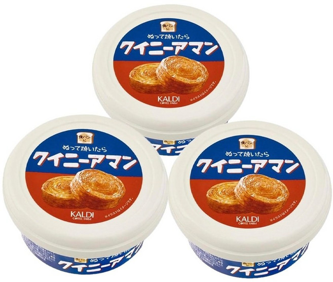 일본 칼디 KALDI 뀐아망 퀸아망 스프레드 3개세트 현지직배송, 3개, 110g