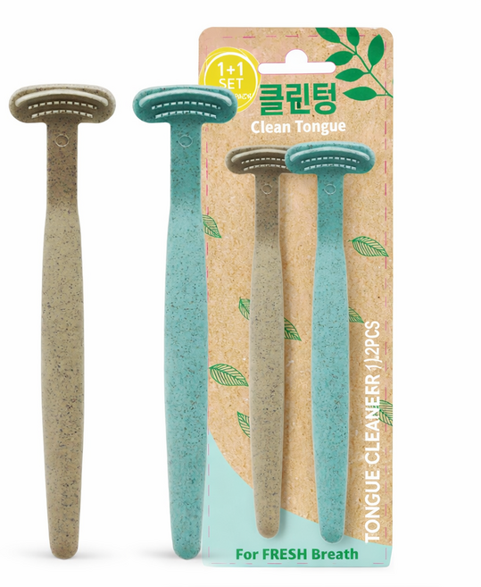 클린텅 데일리 혀클리너 입냄새 백태 제거 친환경, 37g, 2개