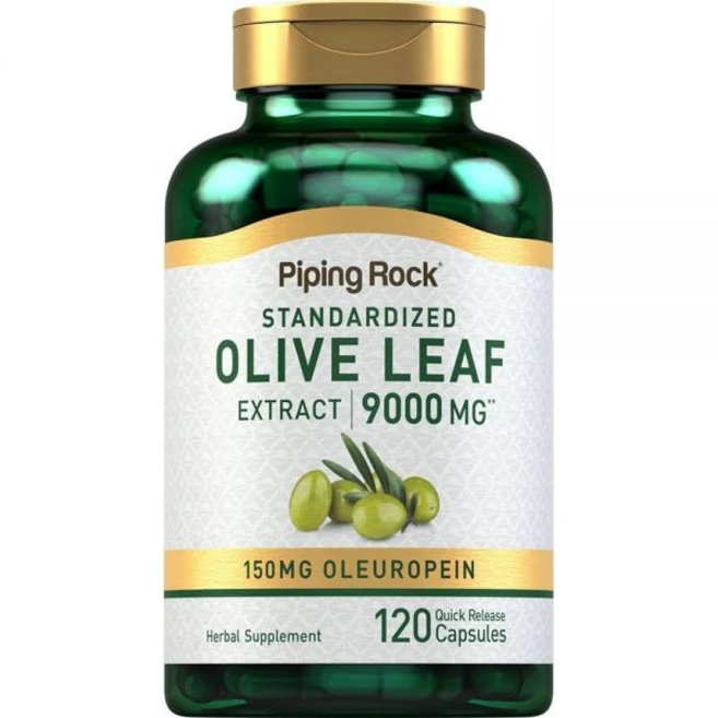 파이핑락 올리브잎 추출물 9000mg 캡슐 120정, 1개 - 쿠팡