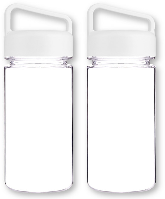 위드 국산 마이보틀 트라이탄 핸디 손잡이 물병, 화이트, 2개, 350ml