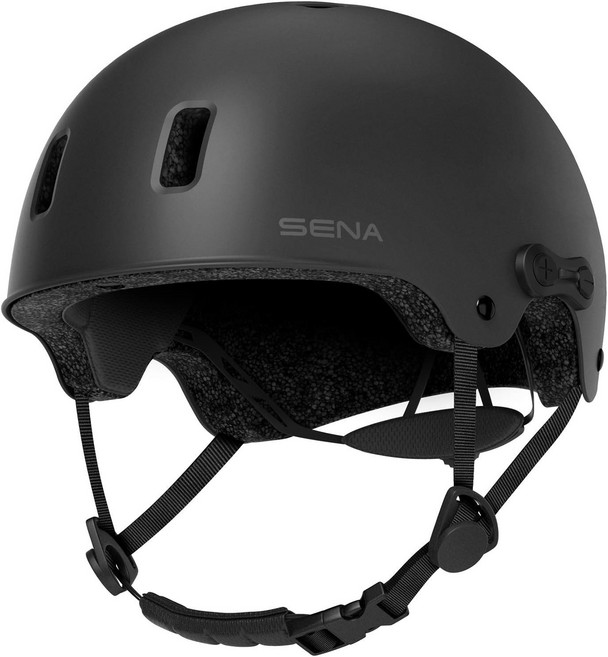 세나 룸바 멀티 스포츠 블루투스 헬멧, Matte Black, Medium
