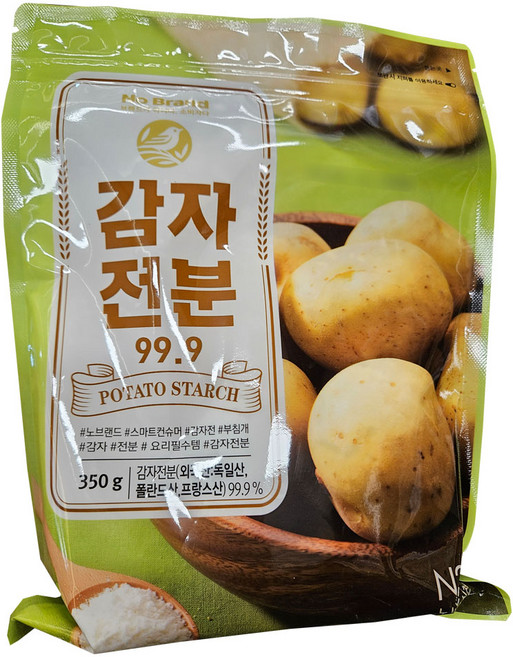 [lesventes] 노브랜드 감자맛 전분 350g, 6개