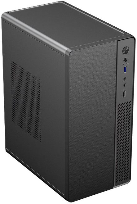 투민시스템 TM40 블랙 미니타워 PC케이스