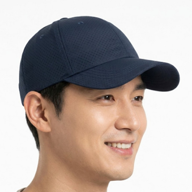 통기성 우수한 1개 FREE 네이비 여름 야외활동 운동용 스포츠볼캡모자