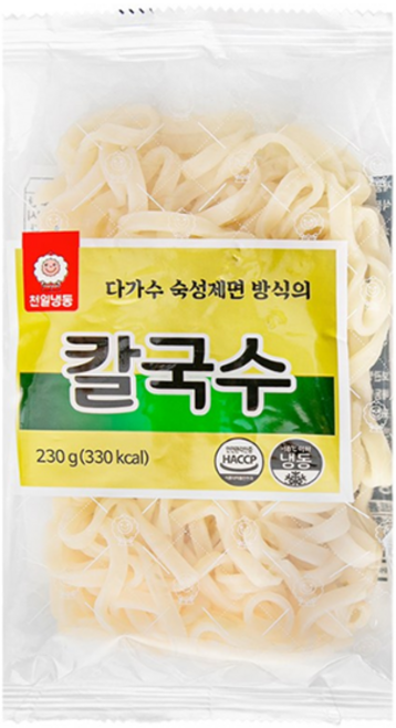 [오성식품] 냉동칼국수면(천일)40인분, 20개, 230g