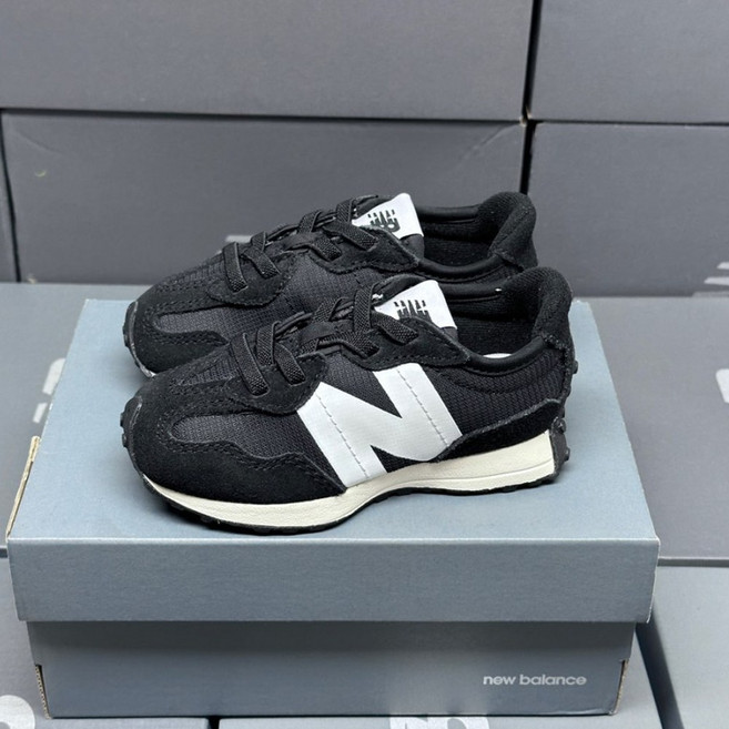 뉴발란스키즈 327GS 빈티지 블랙