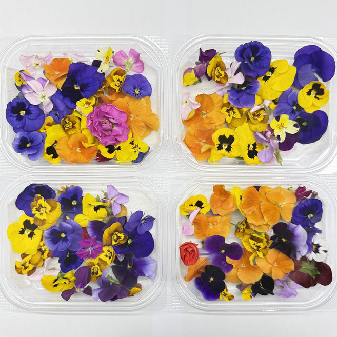 농진사 식용꽃 30송이, 1개, 1개, 30g