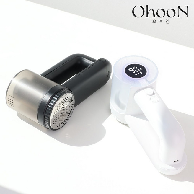 오후엔 충전식 보풀제거기 OF-5000 세탁소용 업소용 가정용, 블랙