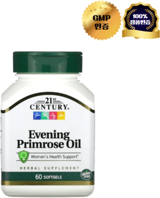 21st 센추리 달맞이꽃 오일 소프트젤 60정, 1개 - 쿠팡