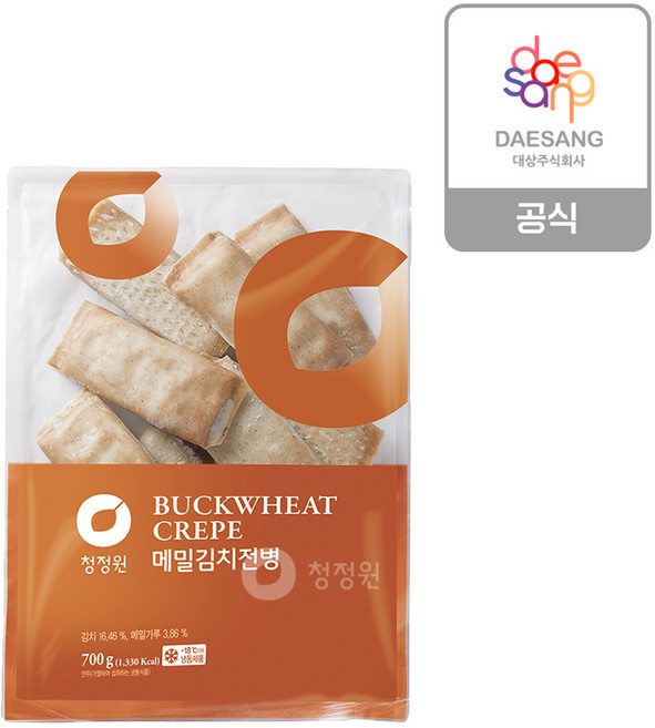 청정원 메밀김치전병 700g, 1개