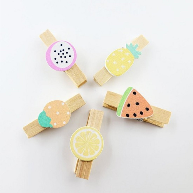 가랜더만들기 과일 미니 나무집게, 없음, 상세설명 참조, 없음