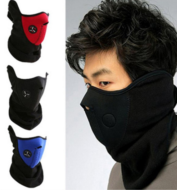 호흡편한 오토바이 겨울 바라클라바 방한 마스크 워머, 블랙마스크