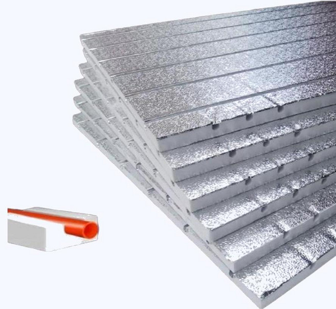 온수 보일러 판넬 보드 알루미늄 패널 난방 바닥 모듈, H. 소형 보드 20cmx20cm