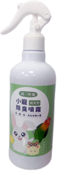 森·呼吸 小寵除臭噴霧, 1個, 500ml