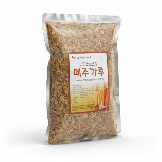 안동옛맛된장 막장용 메주가루1kg 국내산콩 100%사용, 1개, 1kg